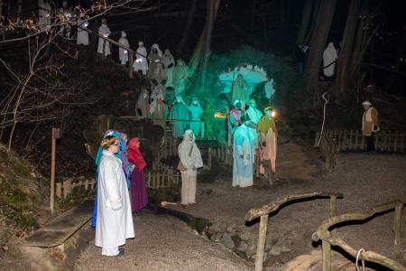 Zadnja uprizoritev predstave Božična noč v sezoni 2019-2020 26